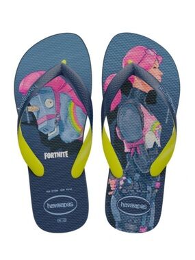 NWOT Havaianas Top Fortnite Flip Flops